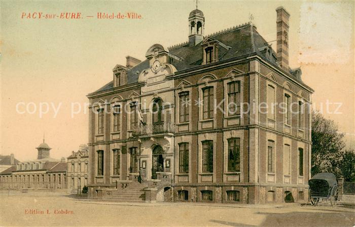 Pacy-sur-Eure Hôtel de Ville Rathaus