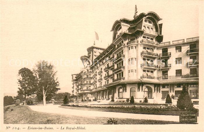 Evian-les-Bains Haute Savoie Royal Hôtel