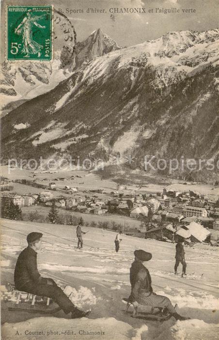 Chamonix Sports d hiver Aiguille verte