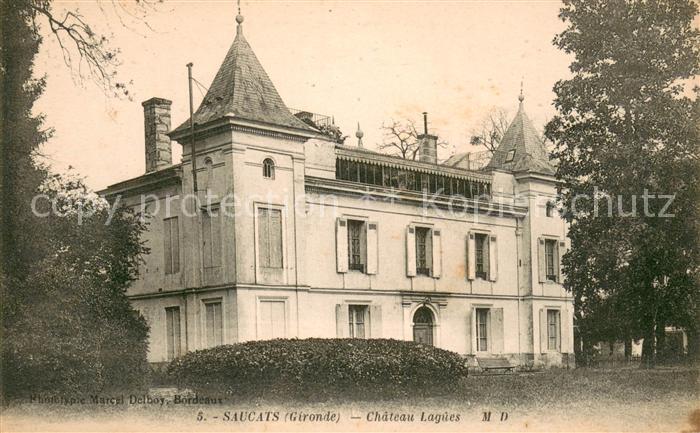 Saucats Chateau Lagûes Schloss