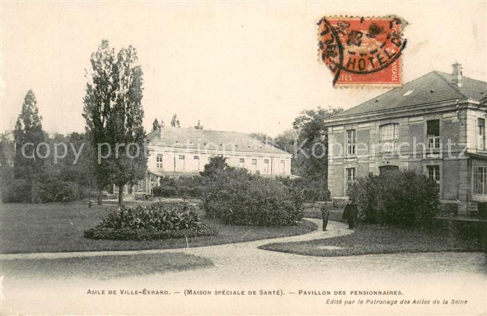 Ville Evrard Pavillon des Pensionnaires
