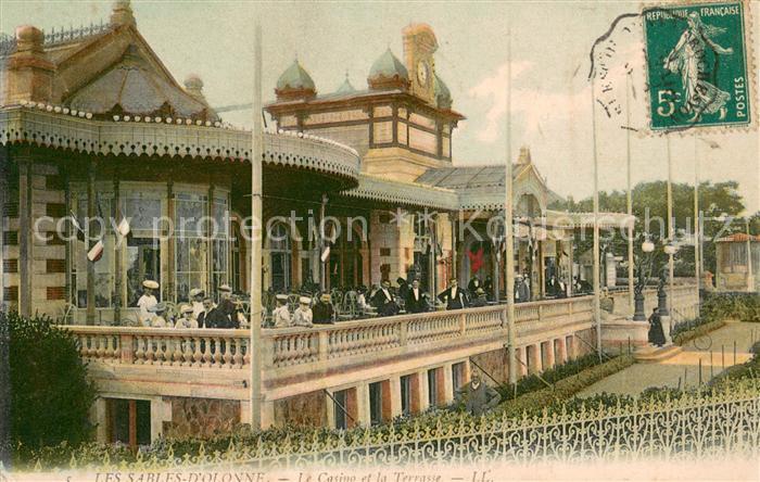 Les Sables-d Olonne Casino et la terrasse