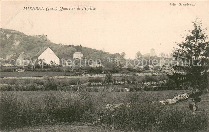 Mirebel Quartier de l'Eglise