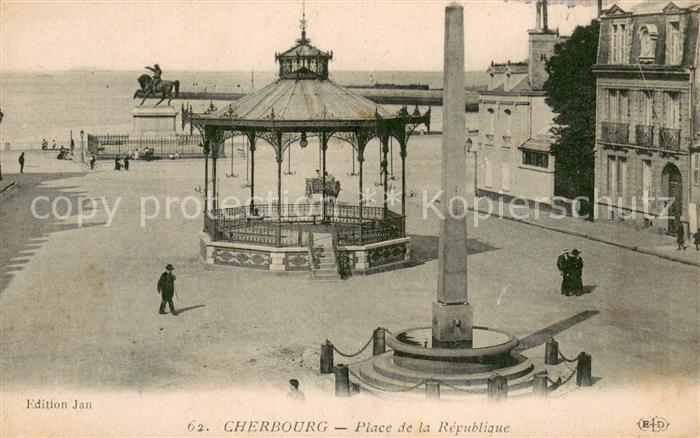 Cherbourg Place de la République Pavillon Monument