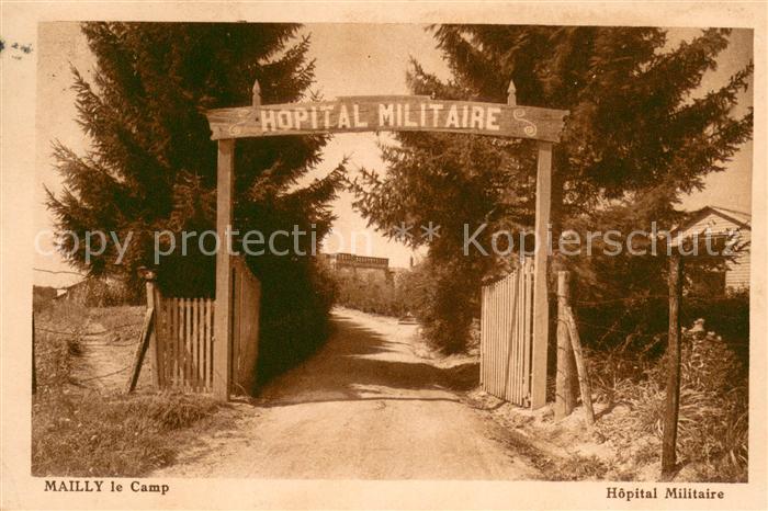 Mailly-le-Camp Hôpital Militaire