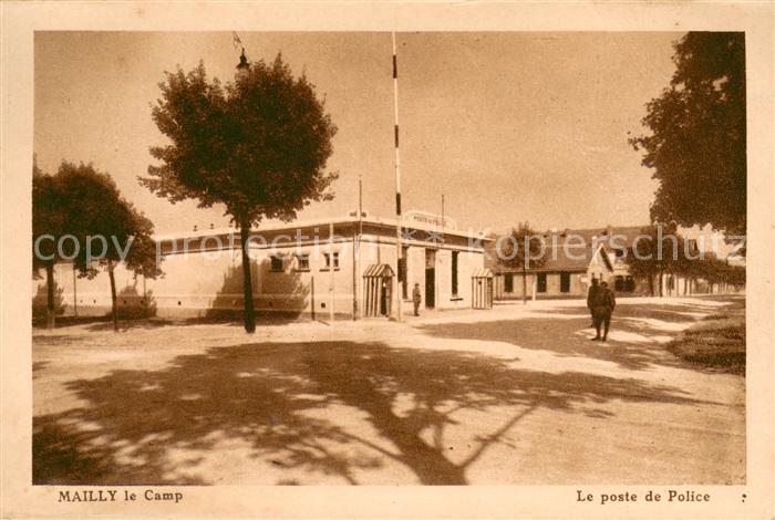 Mailly-le-Camp Le poste de police