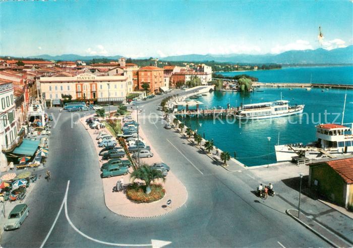 Desenzano Lago di Garda Panorama Uferstrasse Hafen Gardasee