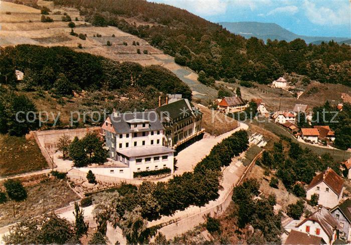 Orbey Haut Rhin Hôtel Beau Site vue aérienne