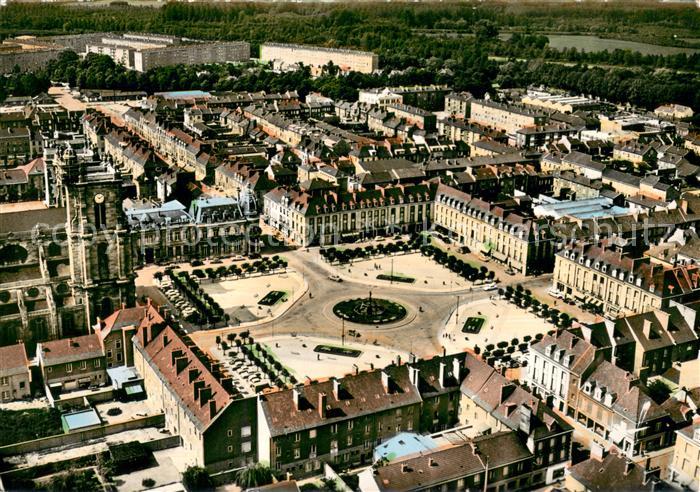 Vitry-le-Francois Place d_Armes vue aérienne