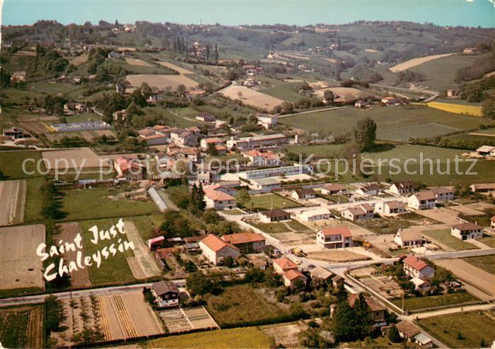 Saint-Just-Chaleyssin Vue aérienne