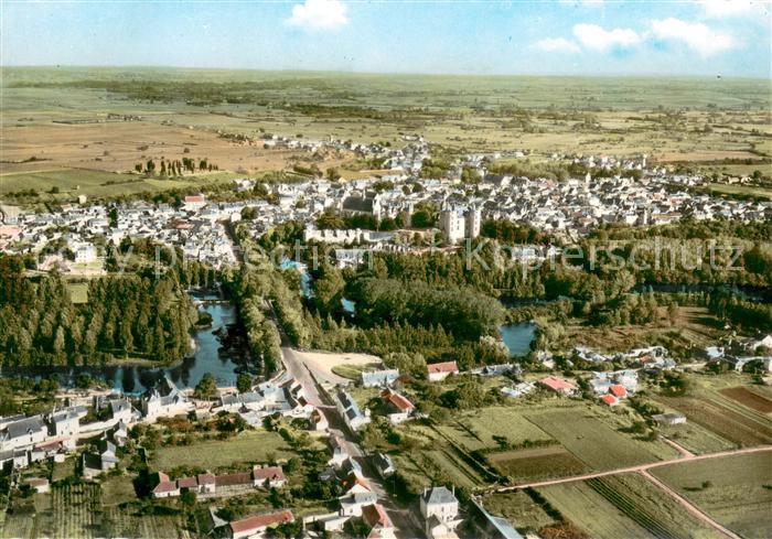 Montreuil-Bellay Vue aérienne