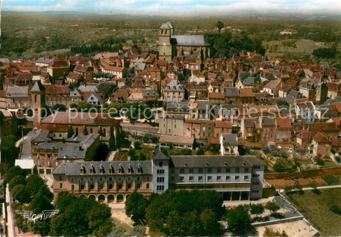 Gourdon Lot Vue aérienne