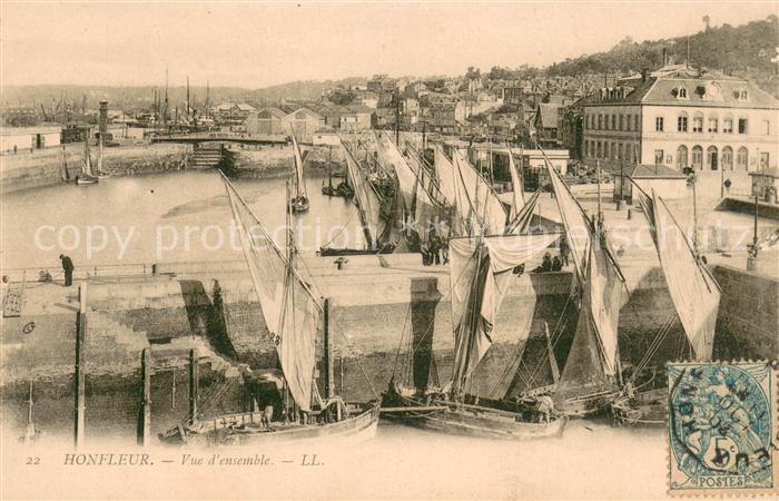 Honfleur Vue d_ensemble