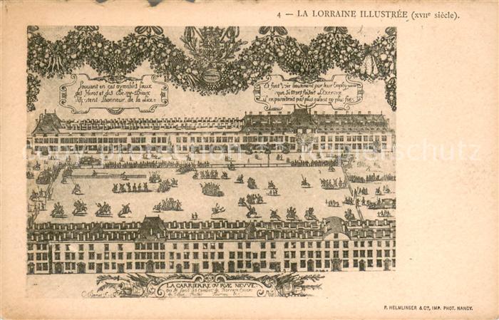 Nancy Lothringen La Carriere ou Rue Neuve