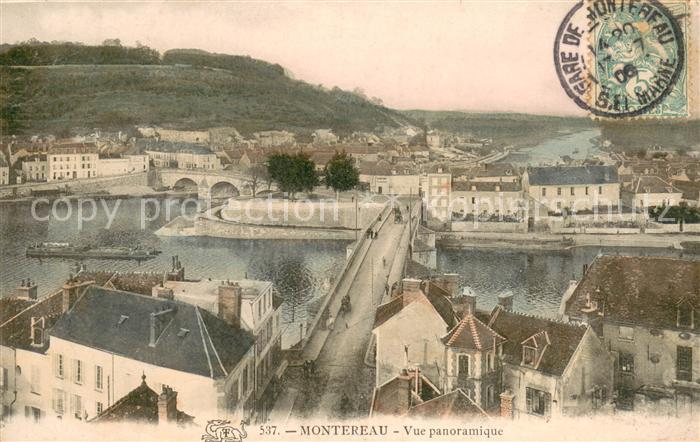 Montereau Loiret Vue panoramique