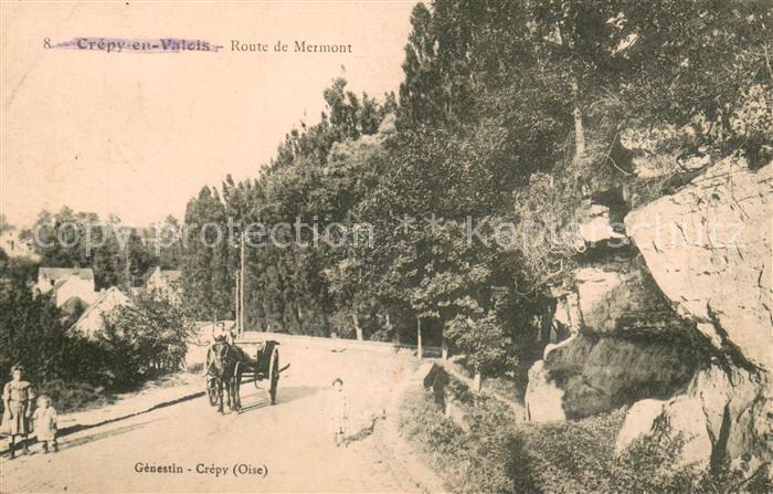 Crepy-en-Valois Route de Mermont Genestin Crepy