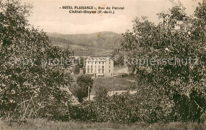 Chatel-Guyon Hotel Plaisance Rue Patural