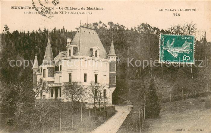 Monistrol-sur-Loire Le Chateau de Martinas