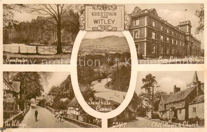 Witley Sweetwater King Edwards School The Village Old Cottages and Church