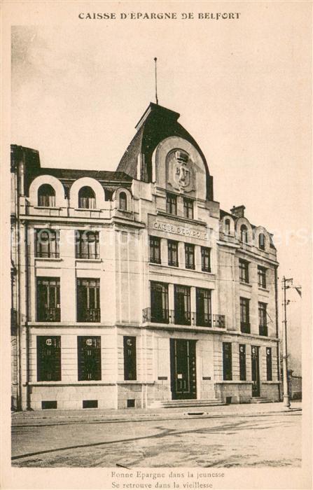 Belfort Alsace Bonne d’Epargne dans la jeunesse Se retouve dans la vieillesse