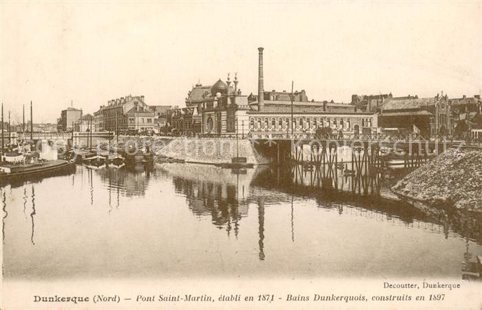 Dunkerque Duenkirchen Pont Saint Martin Bains Dunkerquois