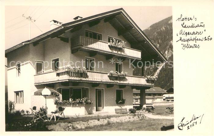 Mayrhofen Zillertal Landhaus Alpenrose