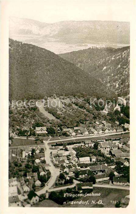 Winzendorf-Muthmannsdorf Fliegeraufnahme