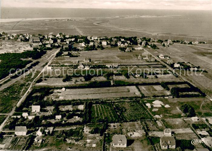 Norddorf Amrum Fliegeraufnahme