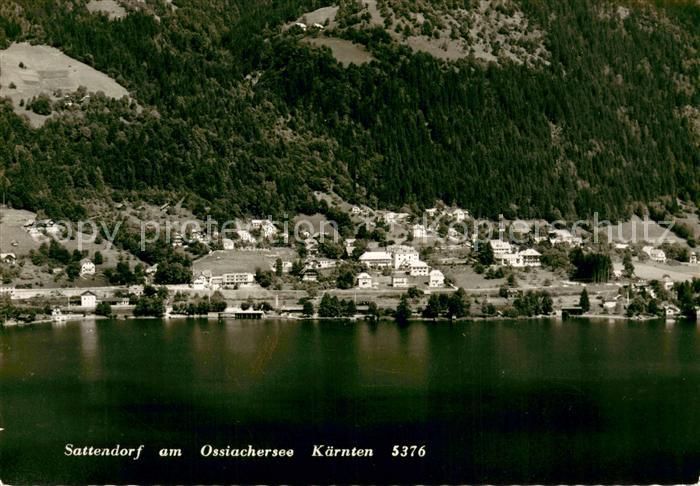 Sattendorf am Ossiachersee Fliegeraufnahme