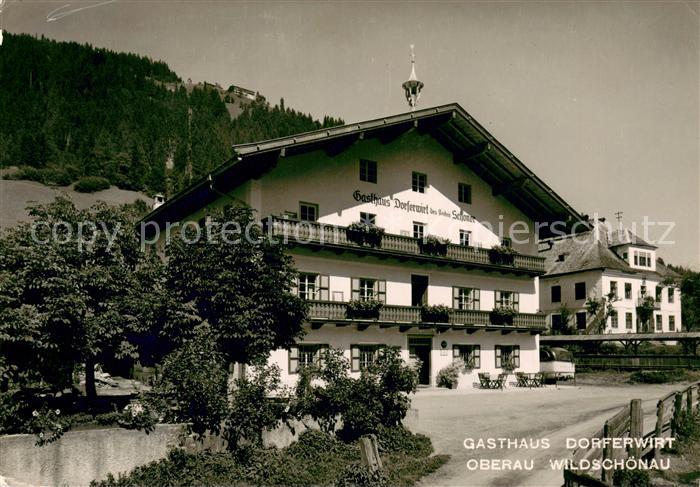 Oberau Wildschoenau Tirol Gasthaus Dorferwirt