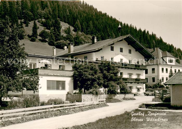 Oberau Wildschoenau Tirol Gasthof Dorferwirt