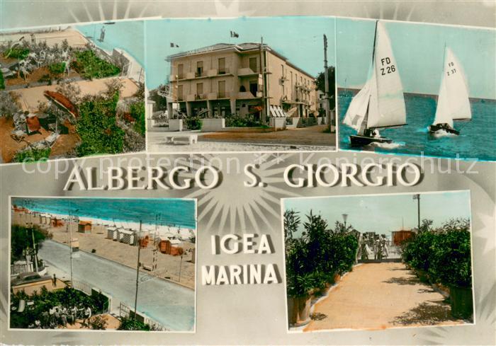 Igea Marina Albergo S Giorgio Direttamente sul mare Gestione propria fratelle Gi