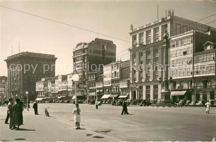 La Coruna Obelisco y Cantones de Jose Antonio