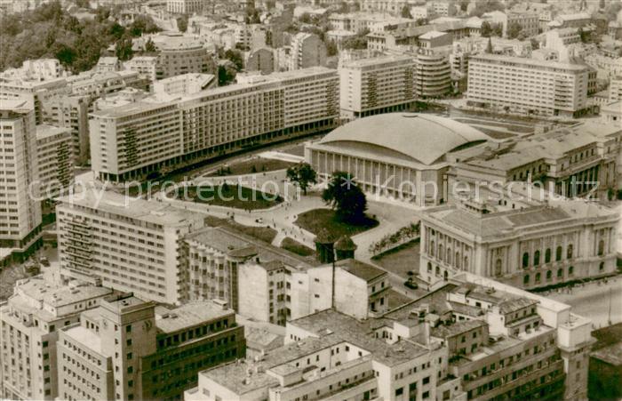 Bucuresti Bukarest Bucaresti RO Piata Palatului Fliegeraufnahme