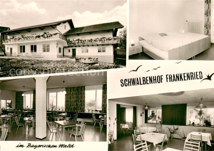 Frankenried Geiersthal Pension Schwalbenhof Restaurant Zimmer