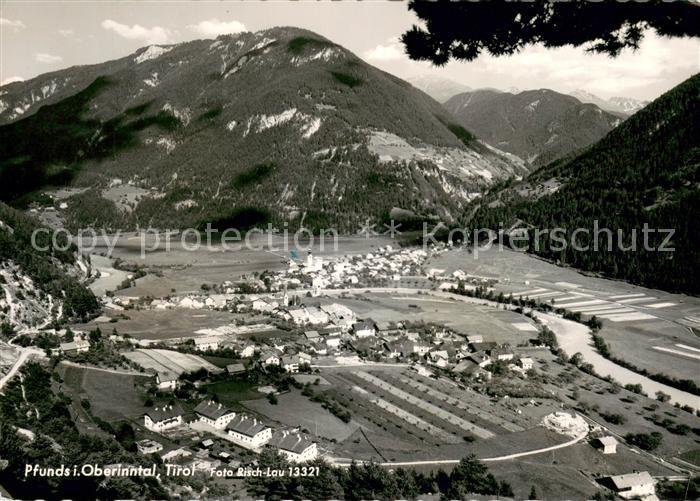 Pfunds Oberinntal Fliegeraufnahme