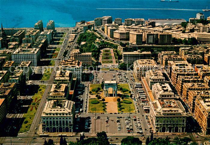 Genova Genua Liguria Piazza della Vittoria Fliegeraufnahme