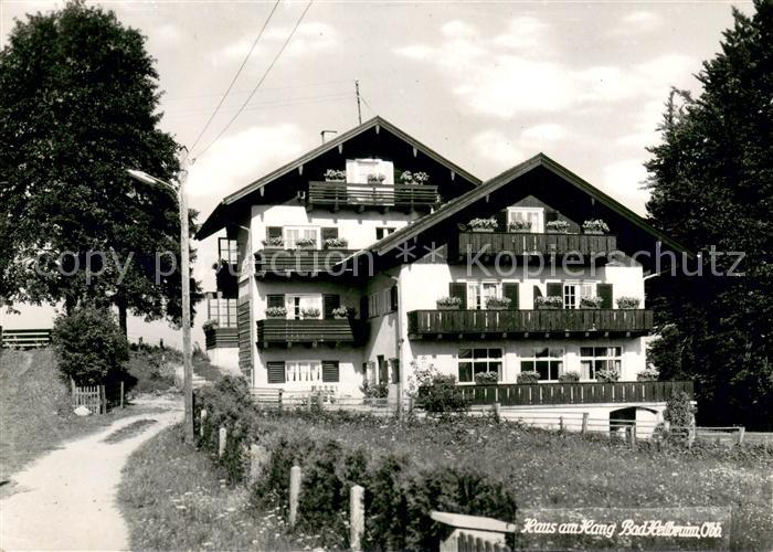 Bad Heilbrunn Haus am Hang
