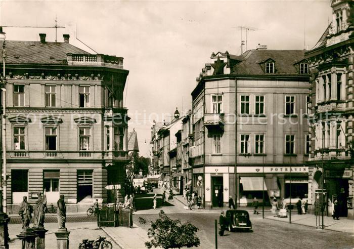 Rumburg Rumburk Ortspartie