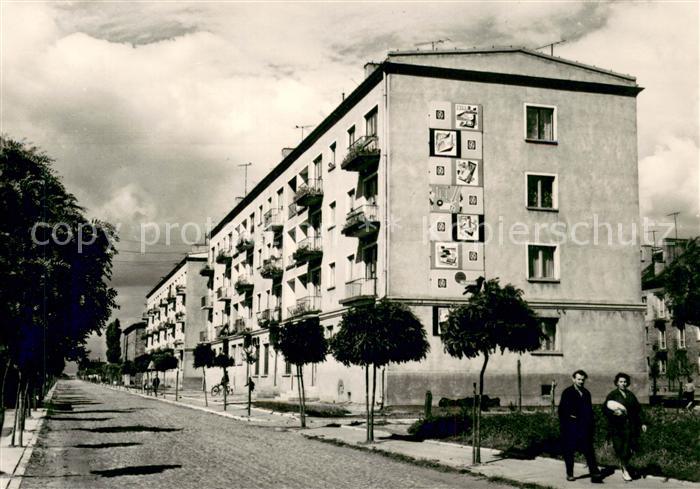 Piotrkow Tryb Fragment ulicy Wysokiej