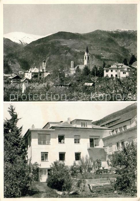 Malles Ortsansicht Pension Maria