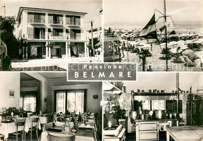 Marina di Pietrasanta Pensione Belmare di fronte al mare giardino con pareggio o