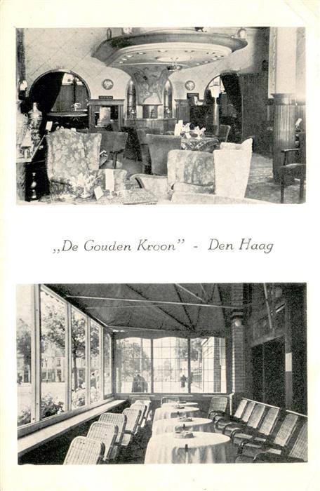 Den Haag De Gouden Kroon Gaststube Wintergarten