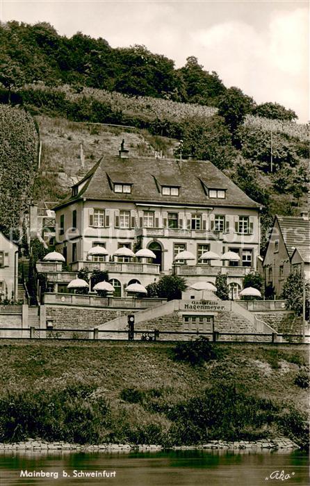 Mainberg Terrassen Gaststaette Hagenmeyer