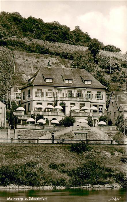 Mainberg Terrassen Gaststaette Hagenmeyer