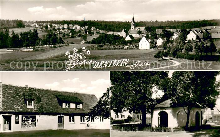Dentlein Forst Panorama Geschaeftshaus Kapelle