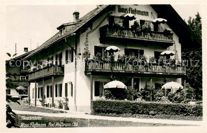 Bad Heilbrunn Fremdenheim Haus Rossmann