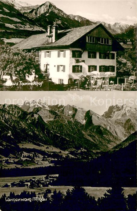 Langenwang Fischen Haus Tannenhof Panorama