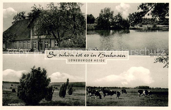Bahnsen Gasthaus Dehrmann Am Dorfteich Heideidyll Weiderinder
