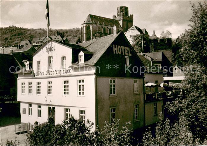 Oberwesel Rhein Hotel Goldner Pfropfenzieher